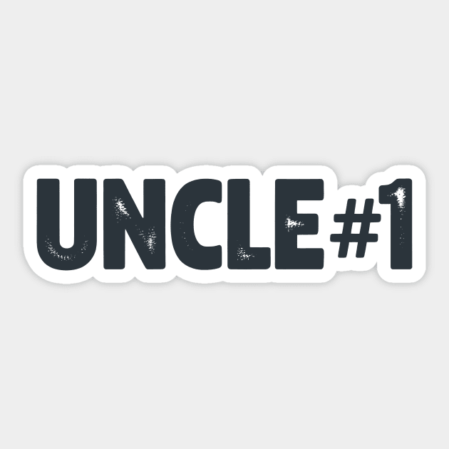 Uncle #1 Sticker by CreativeSage
